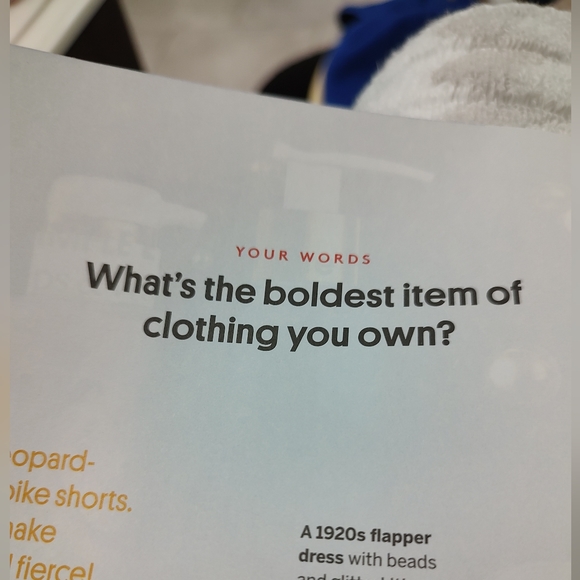 She is the BOMB! What is the boldest item of clothing you own & wear??? NEW LIST - Picture 6 of 9